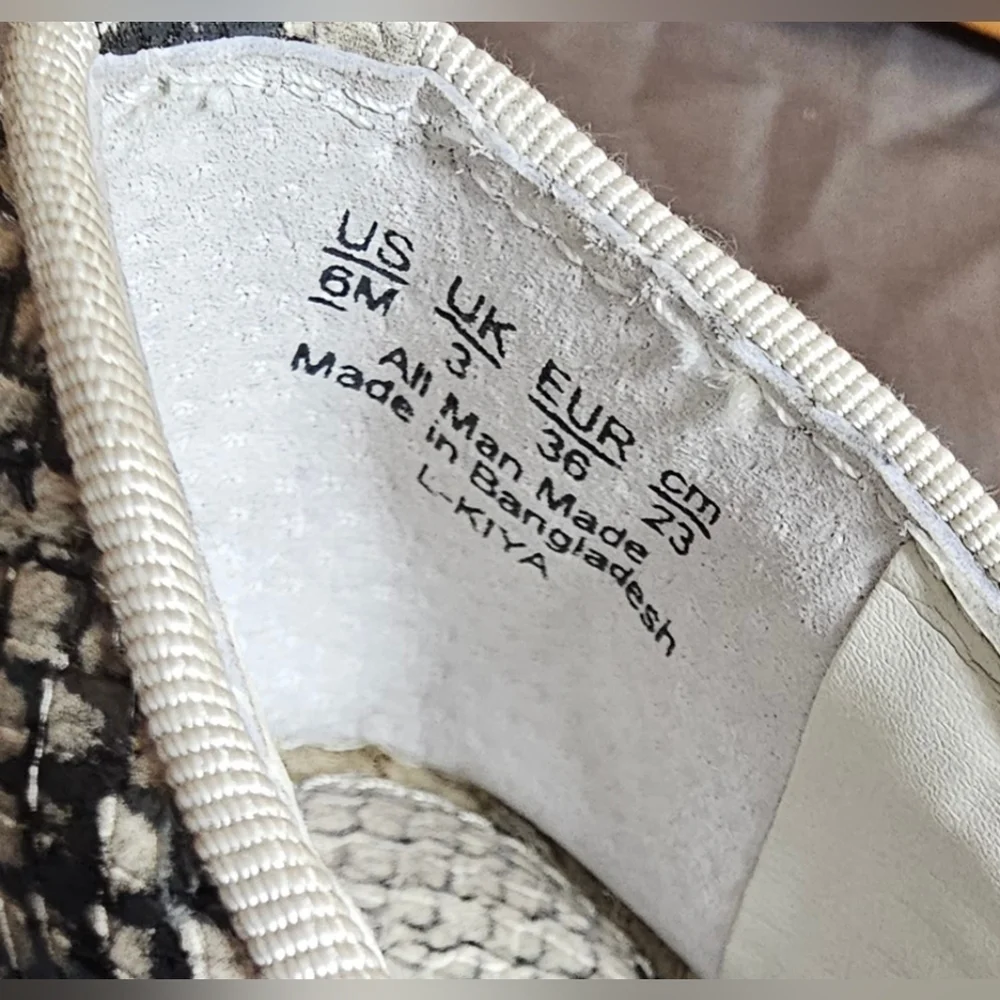 FRANCO SARTO | KIYA SNAKESKIN FAUX LEATHER QUILTED ESPADRILLES